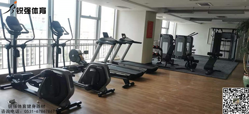 平安銀行濟南某分行的銀行健身房